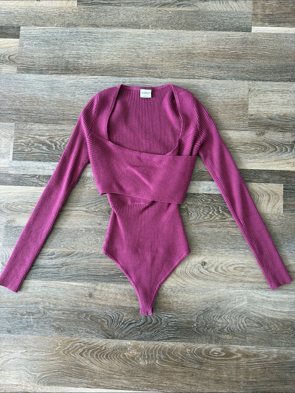 Abercrombie Magenta Bodysuit